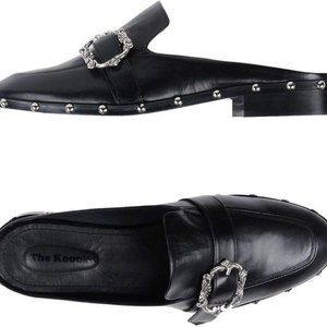 The Kooples Embellished Mules Black Size 37/7